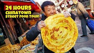 24 Hours Eating Chinatown STREET FOOD in Seoul South Korea! 100 Foods to Eat Before You Die #53