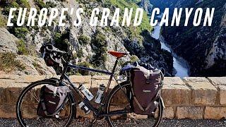 Bicycle Touring Provence Day 3 - Cycling Gorges du Verdon