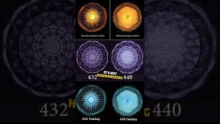 432hz vs 440hz: How Music Frequency Can Impact Your Soul #shorts