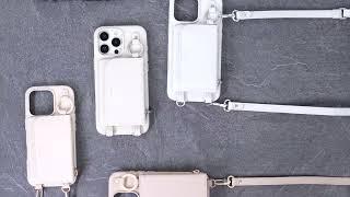 iPhone 16 Pouch M 錢包掛繩支架手機殼｜細節開箱｜MAGEASY