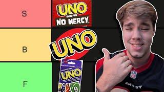 Ranking EVERY Version of Uno I Own!