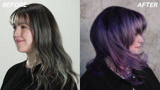 NEW! Digital Purple Shades: A Cosmic Twist on a Classic VIVIDS Shade! [Get the Look] PRAVANA