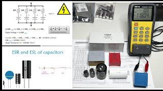 Large, Scary and Dangerous High Voltage MKP Film vs Low ESR Electrolytic Capacitors, ESR Comparison