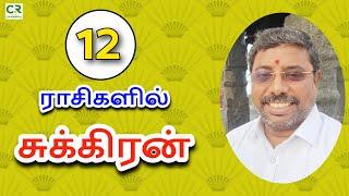 சுக்கிரன் 12 ராசிகளில் என்ன செய்யும்?  DINDIGUL P.CHINNARAJ ASTROLOGER INDIA