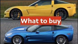 C6 Corvette ZR1 VS C6 Corvette Z06 | Whch one should you buy?