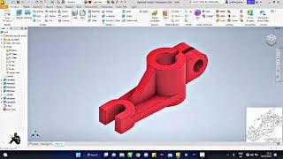 Autodesk inventor Isometric 3d modelling 2023