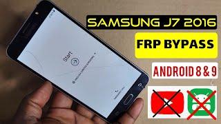 Samsung J7 2016 (SM-J710F) Frp Bypass/Google Account Remove 8.1.0 | No Talkback | YouTube Update Fix