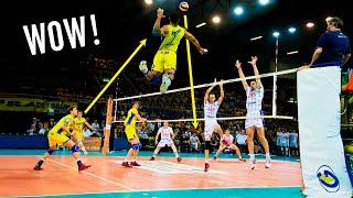 Legendary Counter Attacks in Volleyball | WOW!