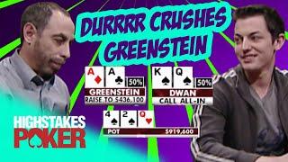 Tom Dwan Cracks Aces for $919,600! | High Stakes Poker