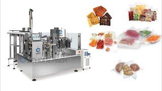 Vacuum packaging machine: vacuum packaging of dried fruits, nuts and meat