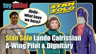 Stan Solo General Calrissian , A-Wing Pilot, & Imperial Dignitary review - Star Wars - Toy Polloi