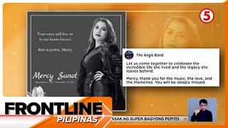 Aegis vocalist Mercy Sunot, pumanaw sa edad na 48 | Frontline Pilipinas