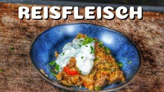 Schnelles OFENREISFLEISCH vom GASGRILL - EINFACH, SCHNELL und LECKER - deutsches BBQ-Video - 0815BBQ