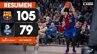 Barça - MoraBanc Andorra (105-79) RESUMEN | Liga Endesa 2024-25