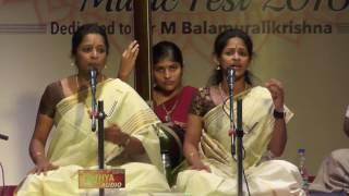 Carnatic Vocal l Akkarai Sisters l Global Heritage Music Fest 2016 l Web Streaming