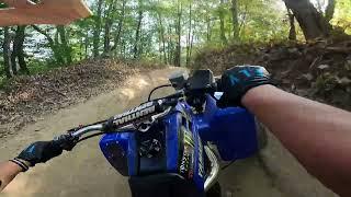 Yamaha Banshee Solo trail riding - Wayne National Forest - Sept 2024