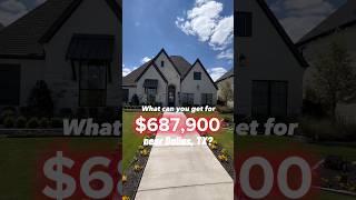 What NEW HOMES can you get in the $600s in CELINA, TX (north of Dallas) | Dallas suburbs #shorts