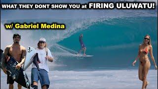 FIRING ULUWATU w/ 3x WORLD CHAMP GABRIEL MEDINA!