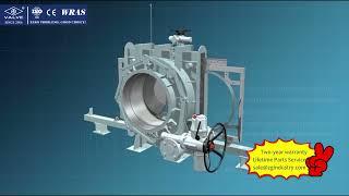 3D Showcase: Frame Type Electric Eye Valve | Operation & Flow Control Principles | ZG Valve