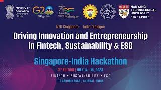 Inauguration of Singapore India Hackathon 2023 Hosted by MOE Innovation Cell