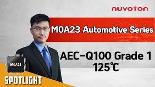 AEC-Q100 1등급 오토모티브 마이크로컨트롤러인 M0A23 소개