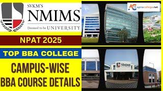 NMIMS Mumbai I Top BBA College I NPAT 2025 I Narsee Monjee Institute Of Management Studies