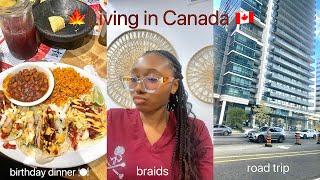 CANADA LIVING| GOT A JOB FINALLY, ROAD TRIP TO KITCHENER,BIRTHDAY DINNER