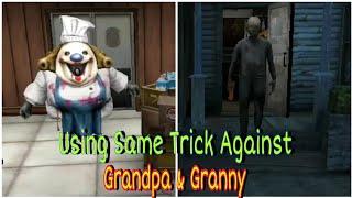 using same trick against Grandpa and Mati |#icescream4|#granny3