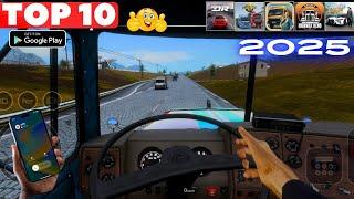 Top 10 Simulator Driving Games for Android & iOS || Best High Graphics Games 2025