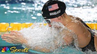 Kate Douglass MAKES HISTORY with World Record in short course 200m breaststroke | NBC Sports