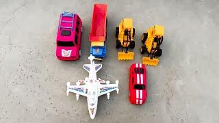 gadi wala cartoon| tractor wala cartoon jcb& Dumper truck | helicopter Ruhul Toys newVideo #6