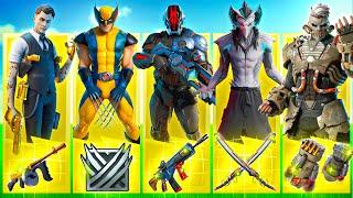 Evolution of All Bosses & Mythic Weapons in Fortnite (Chapter 2 Season 2 - Chapter 5 Season 3)