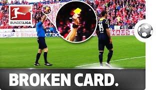 Refereeing Malfunction: Köln Player Receives 'Half a Yellow Card'