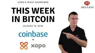 This week in Bitcoin - Aug 19th, 2019