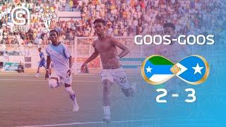 Goos Goos: Jubaland 2-3 Galmudug. Tartanka Kubbadda cagta maamul gobolleedyada iyo G.Banaadir.