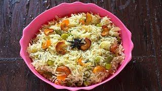 Vegetable Pulao in Pressure Cooker