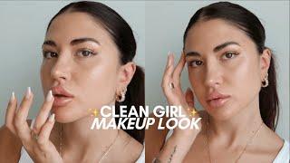  clean girl makeup look 