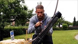 EPIC  traditional Archery  TrickShots  -  ARI  vs.  tradarcher92  -  WIN Compilation!  Bogenschießen