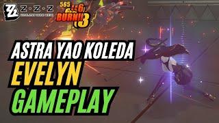 Evelyn Koleda Astra Yao Team Gameplay in Zenless Zone Zero 1.5 Beta