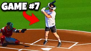 I Tried VR Baseball Games