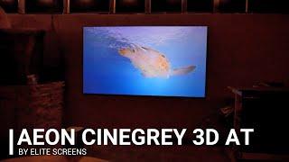 ️Elite Screens Aeon CineGrey 3D® Ambient Light Rejecting Acoustic Transparent Screen by JoelsterG4K