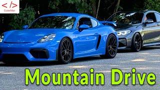 Porsche GT4 Mountain Drive With Friends (POV)