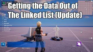 Getting the Data Out of the Linked List (Update), Verse Programming Language