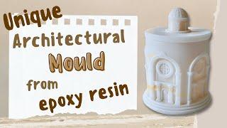 Using Concrete Mold on Epoxy Resin | Marble Effect | Boowan Nicole Mould