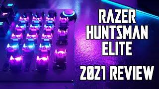 Razer's Best Gaming & Editing Keyboard | Razer Huntsman Elite Honest Review (2021)