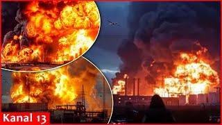 The most "destructive" night for Russia: Drones attack five oil refinery facilities