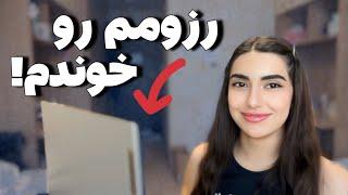 با این رزومه و پروسنال استیتمنت بورسیه فول فاند گرفتم!!