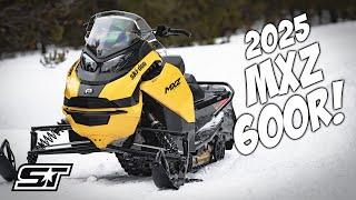 2025 Ski Doo MXZ Adrenaline 600R E-TEC Snowmobile Review