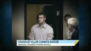 Alleged Craigslist Killer Commits Suicide