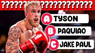 Guess the BOXERS in 3 seconds | Top 100 Boxers in the world | How many do you know...?